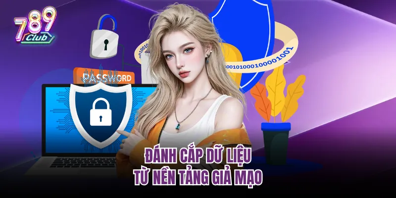 Đánh cắp dữ liệu từ nền tảng giả mạo